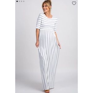 PinkBlush maternity maxi dress